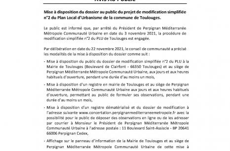 avis public